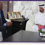 حمدان بن مبارك يستقبل السفير السوداني لدى الدولة